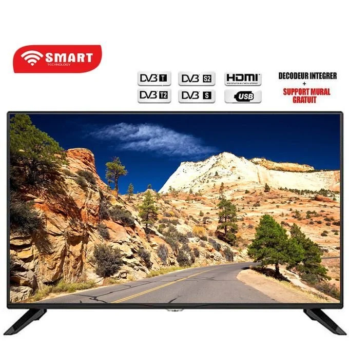 SMART TV LED HD 42 Pouce" SMART- Décodeur Intégré