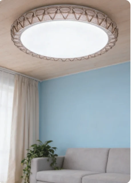 Plafonnier LED décoratif en acrylique — modèle Y60805