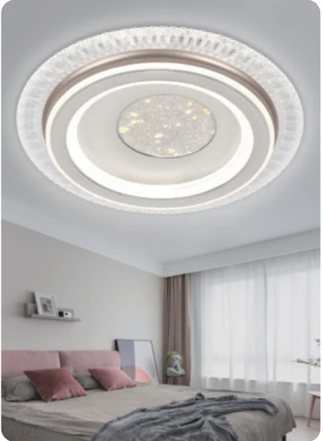 Plafonnier LED décoratif en acrylique — modèle Y60830