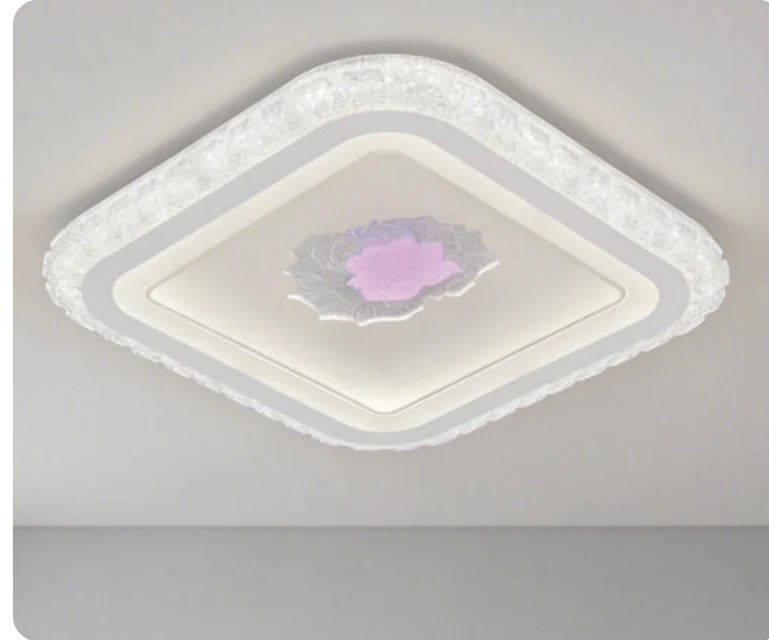 Plafonnier LED décoratif en acrylique — modèle Y60834