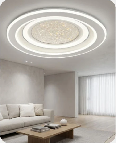 Plafonnier décoratif en acrylique — modèle Y60747