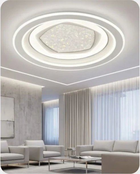 Plafonnier décoratif en acrylique — modèle Y60748