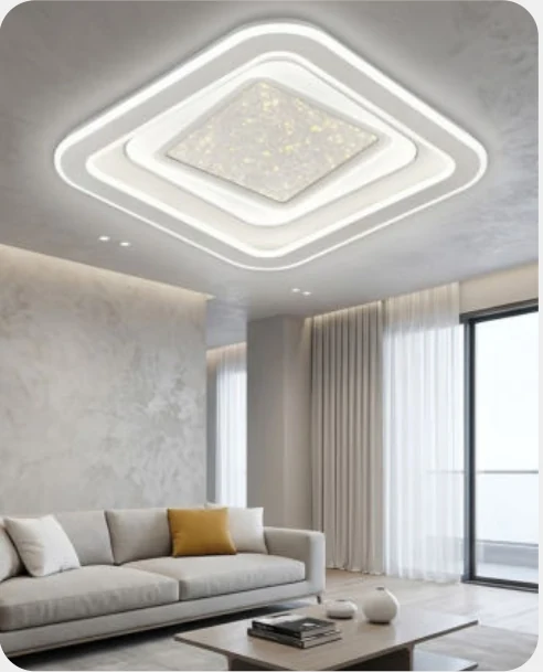 Plafonnier décoratif en acrylique — modèle Y60749