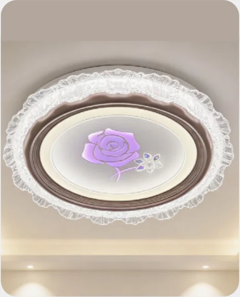 Plafonnier décoratif en acrylique — modèle Y60760