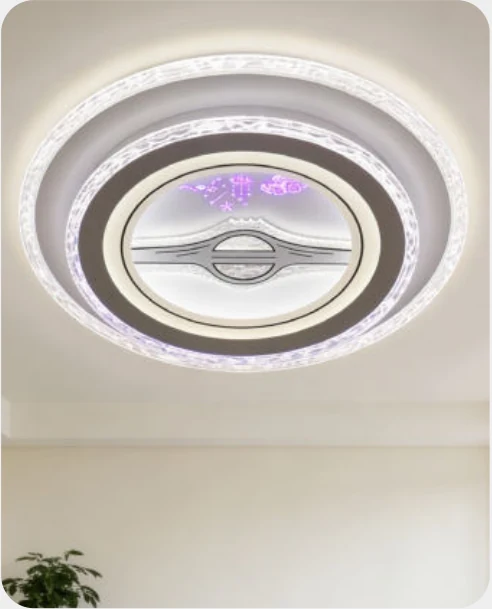 Plafonnier décoratif en acrylique — modèle Y60777