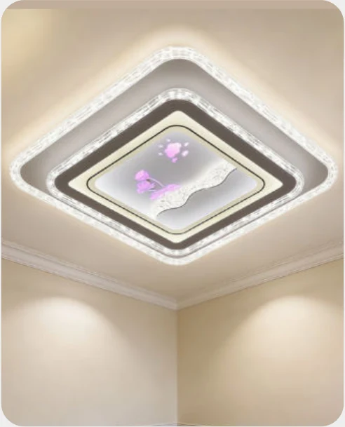 Plafonnier décoratif en acrylique — modèle Y60787