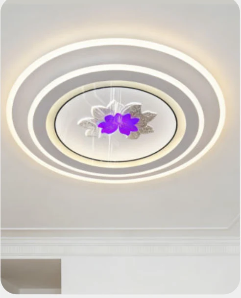 Plafonnier décoratif en acrylique — modèle Y60789