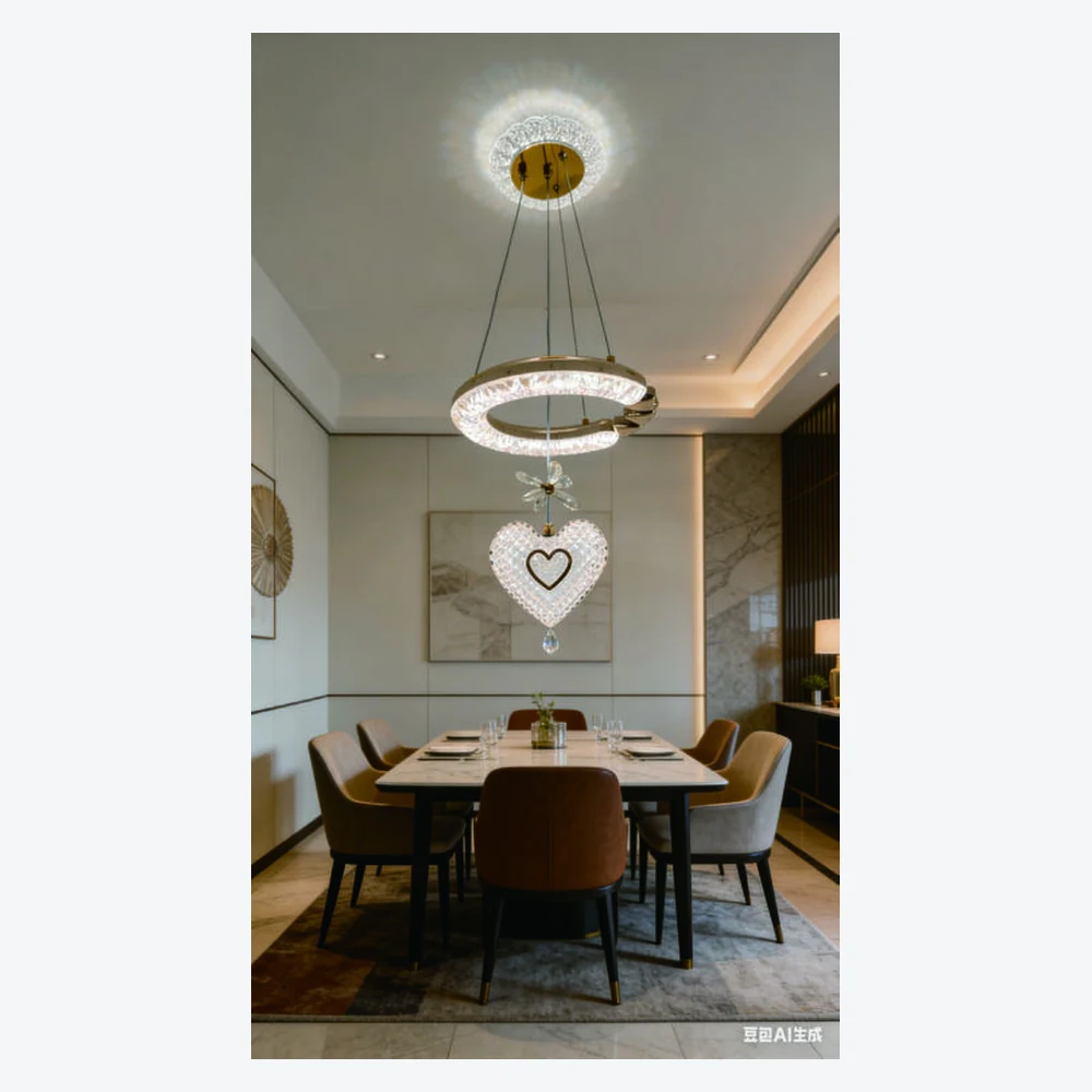 Suspension LED décorative pour salle à manger — modèle Y12306