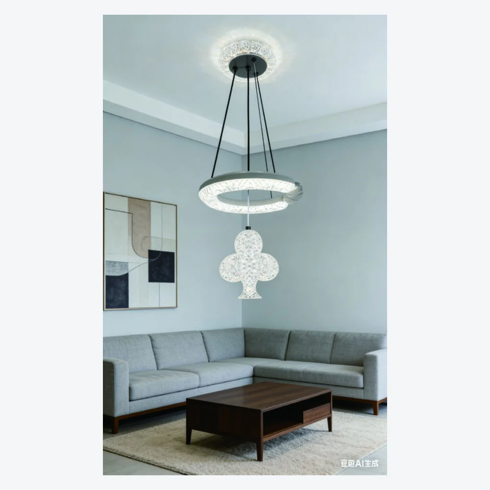 Suspension LED décorative pour salle à manger — modèle Y12307