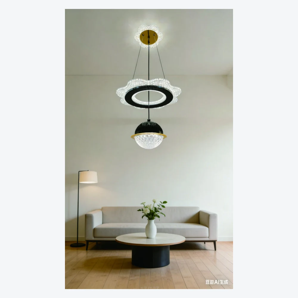 Suspension LED décorative pour salle à manger — modèle Y12313