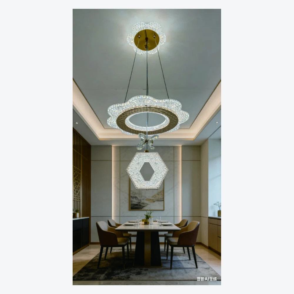 Suspension LED décorative pour salle à manger — modèle Y12315