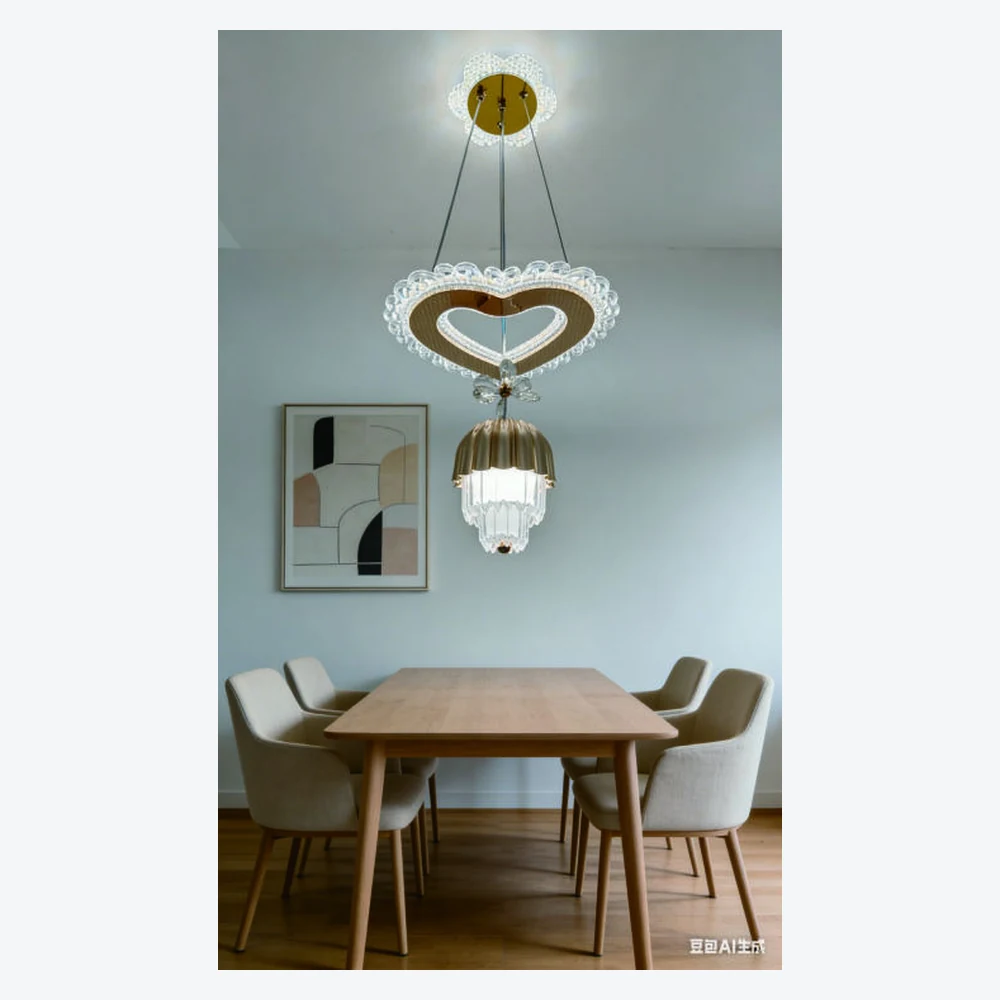 Suspension LED décorative pour salle à manger — modèle Y12336