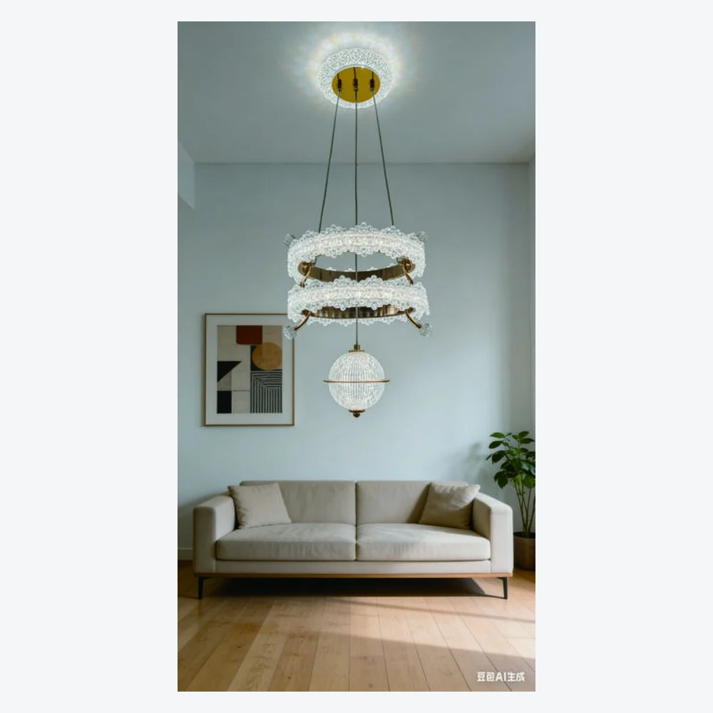 Suspension LED décorative pour salle à manger — modèle Y12346