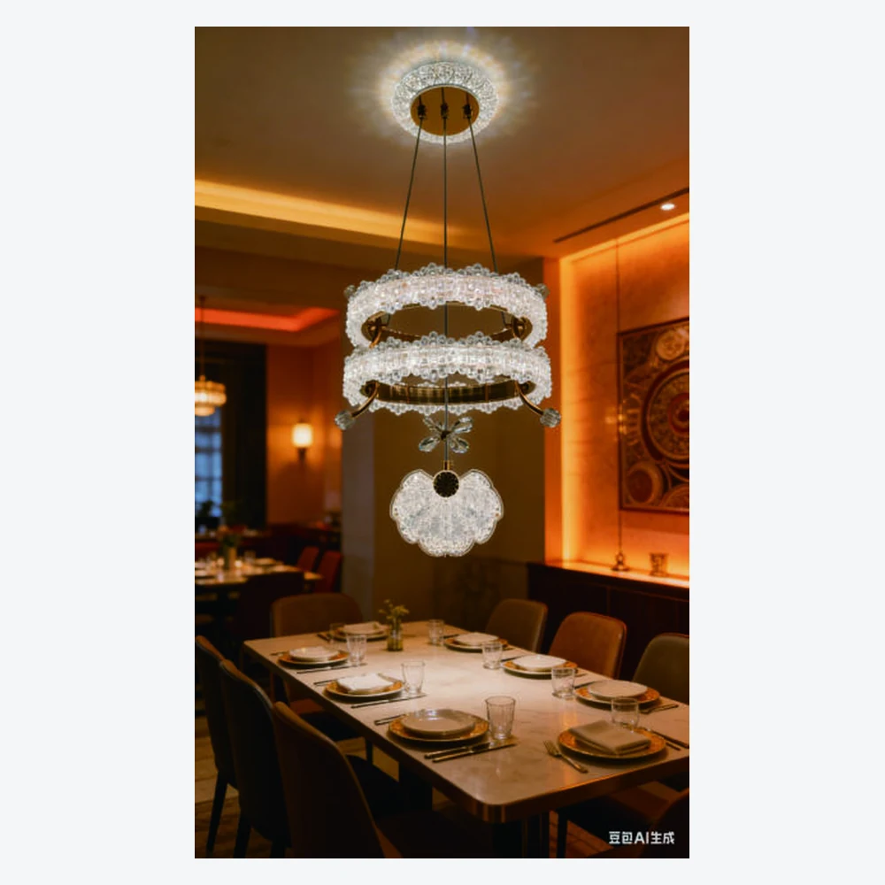 Suspension LED décorative pour salle à manger — modèle Y12349