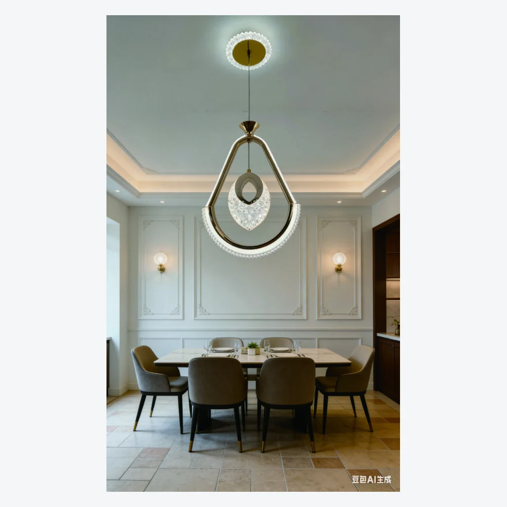Suspension LED décorative pour salle à manger — modèle Y12358
