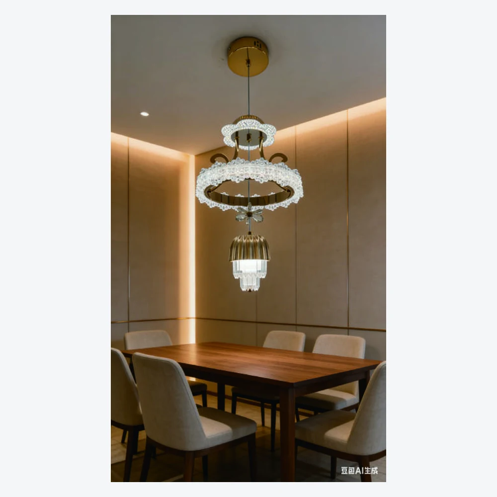 Suspension LED décorative pour salle à manger — modèle Y12366
