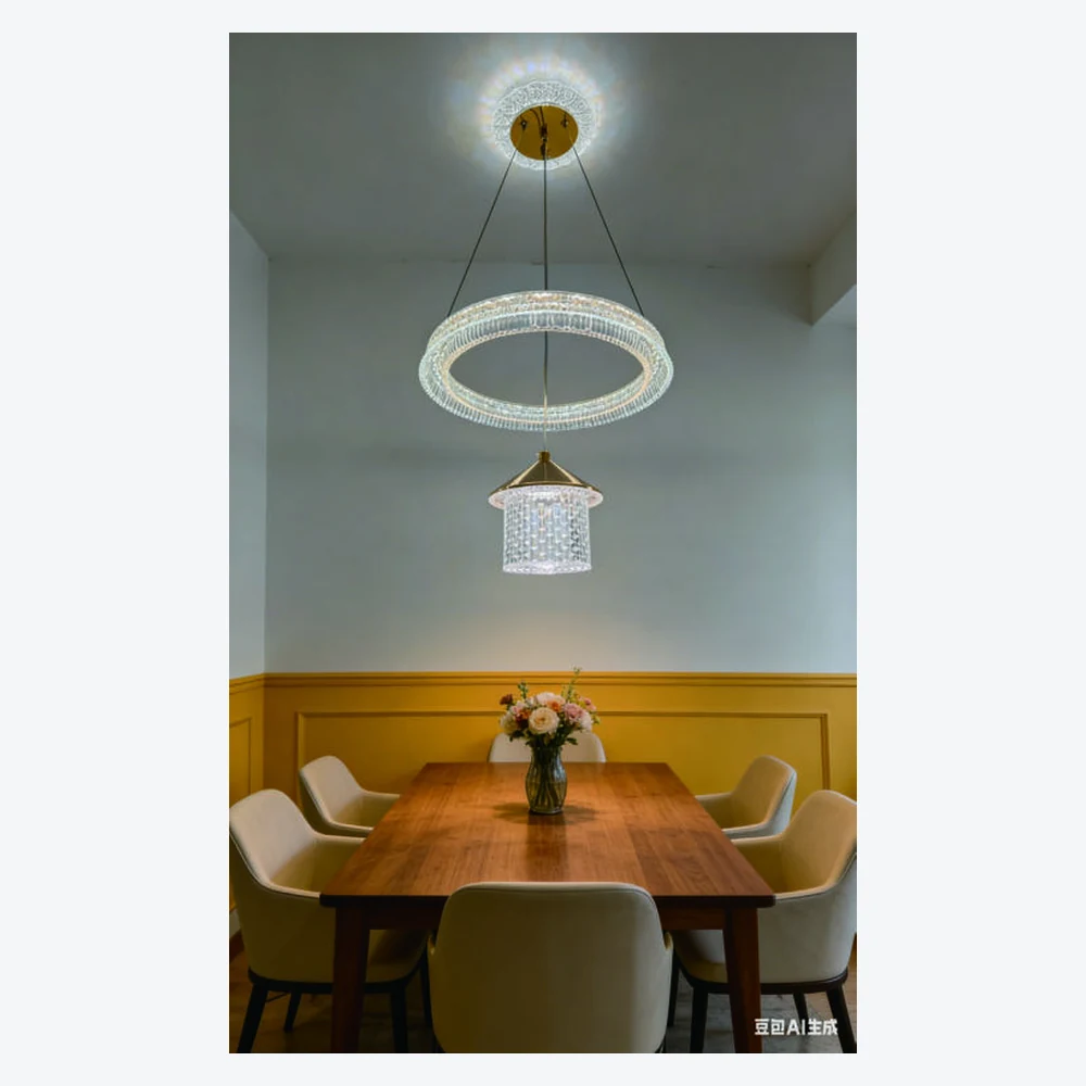 Suspension LED décorative pour salle à manger — modèle Y12375