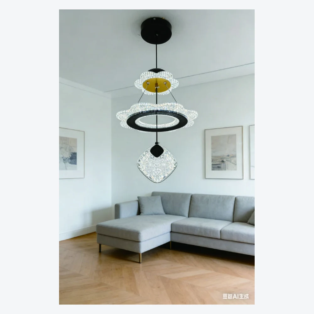 Suspension LED décorative pour salle à manger — modèle Y12377