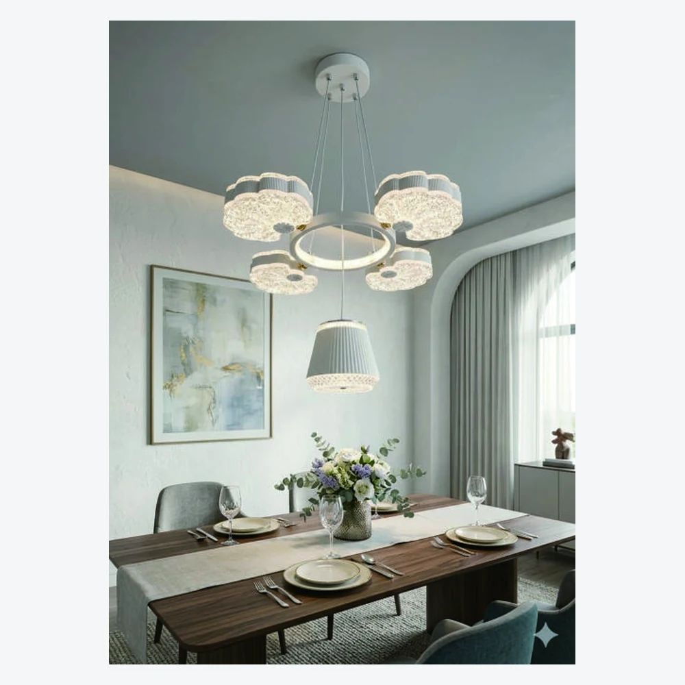Suspension LED décorative pour salle à manger — modèle Y12388