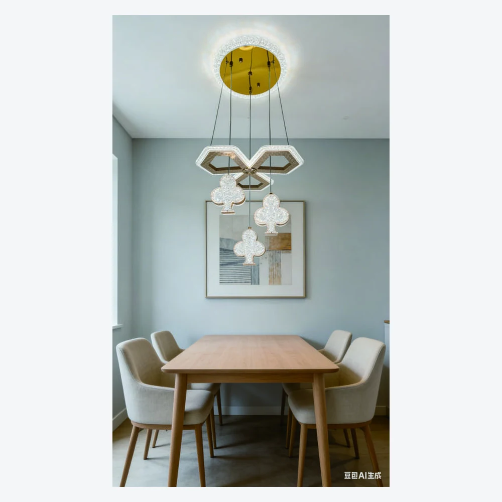 Suspension LED décorative pour salle à manger — modèle Y12389