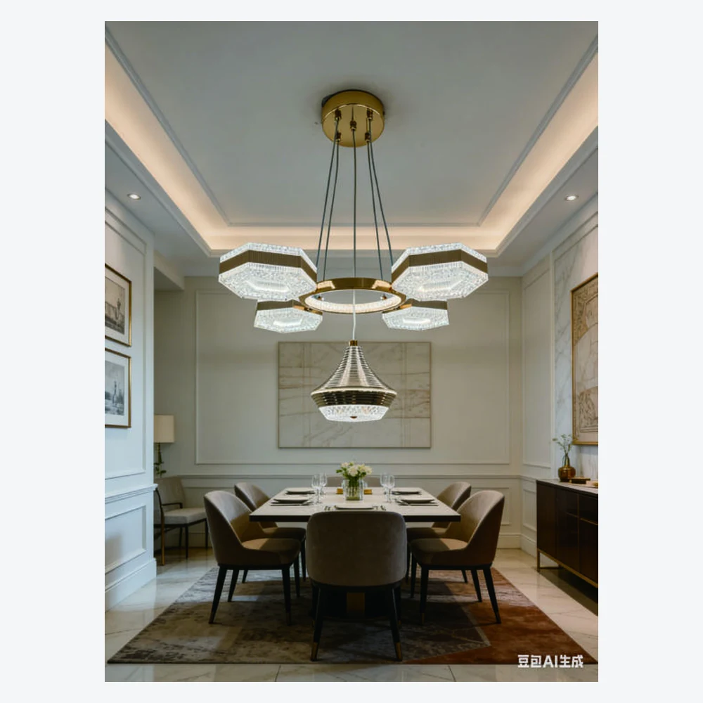 Suspension LED décorative pour salle à manger — modèle Y12390