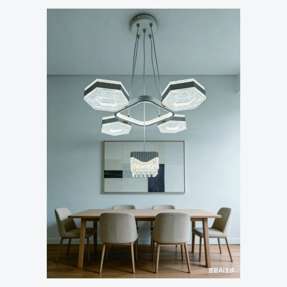 Suspension LED décorative pour salle à manger — modèle Y12398