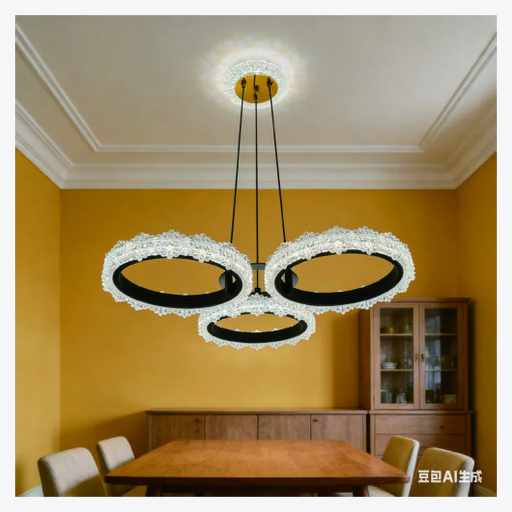 Suspension LED décorative pour salle à manger — modèle Y12403