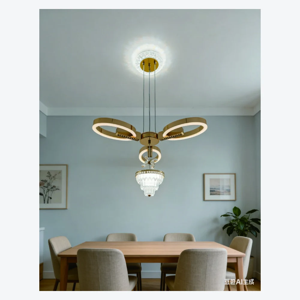 Suspension LED décorative pour salle à manger — modèle Y12406