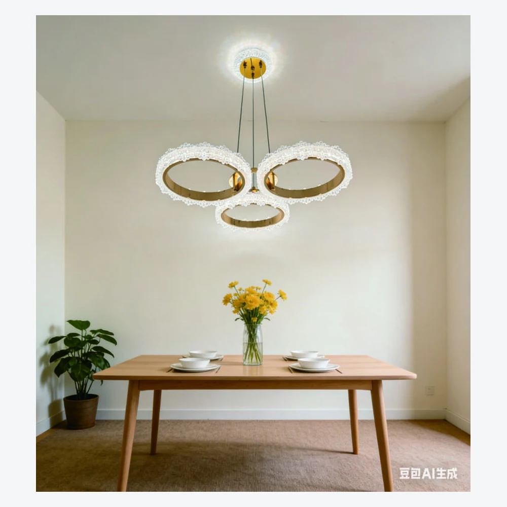 Suspension LED décorative pour salle à manger — modèle Y12407