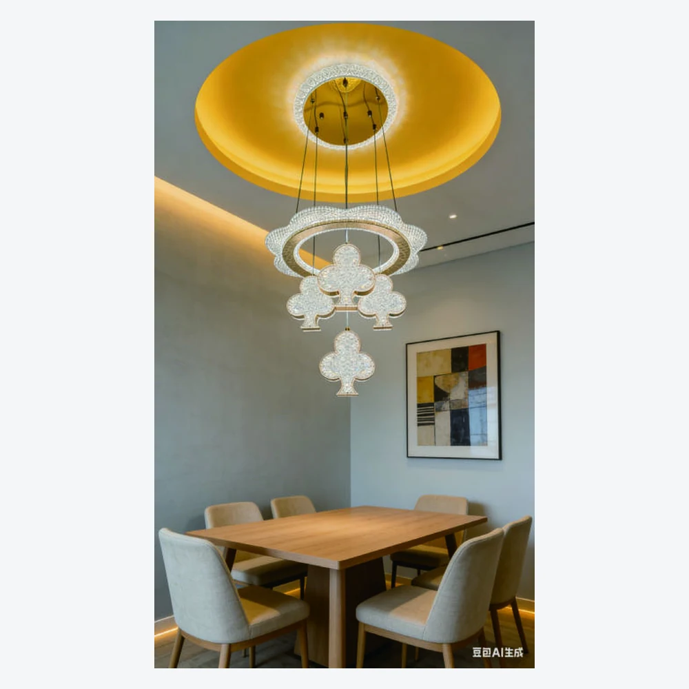 Suspension LED décorative pour salle à manger — modèle Y12412