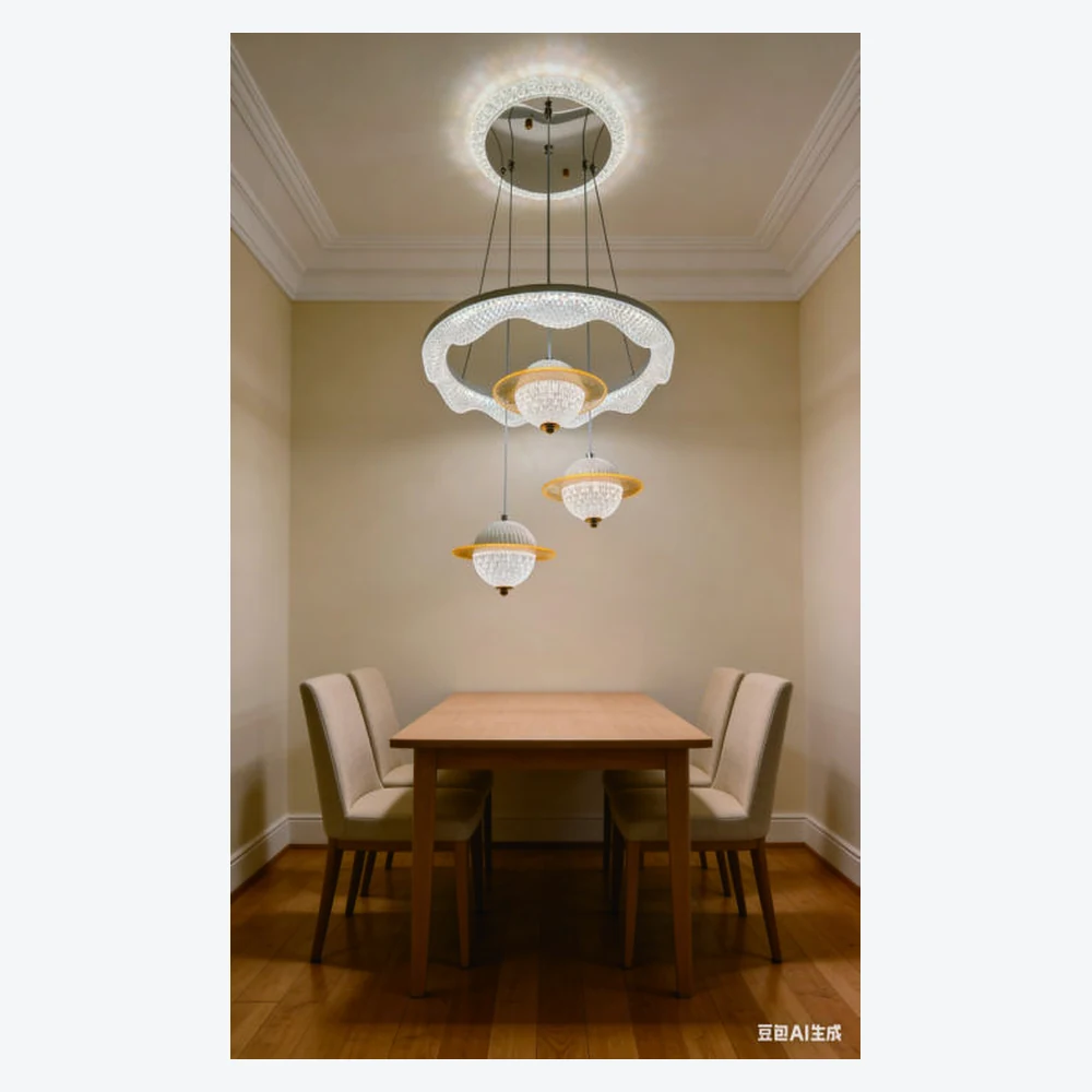Suspension LED décorative pour salle à manger — modèle Y12433