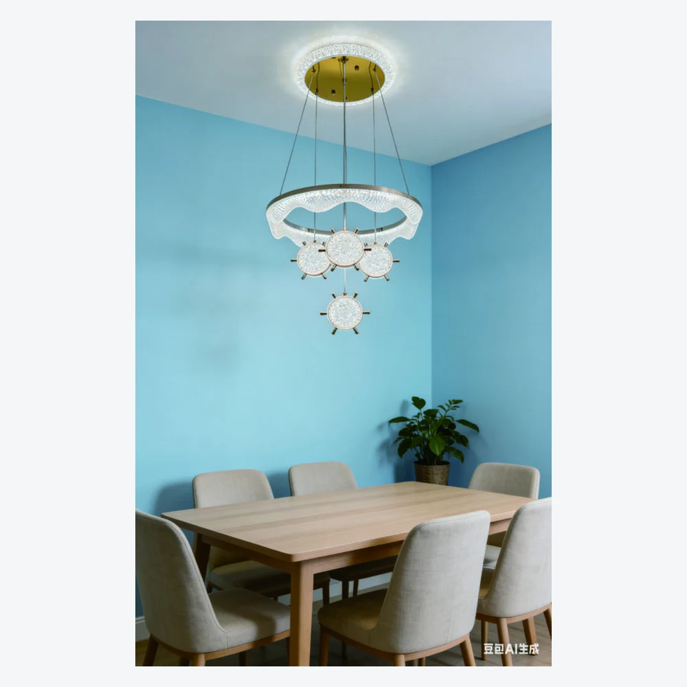 Suspension LED décorative pour salle à manger — modèle Y12434