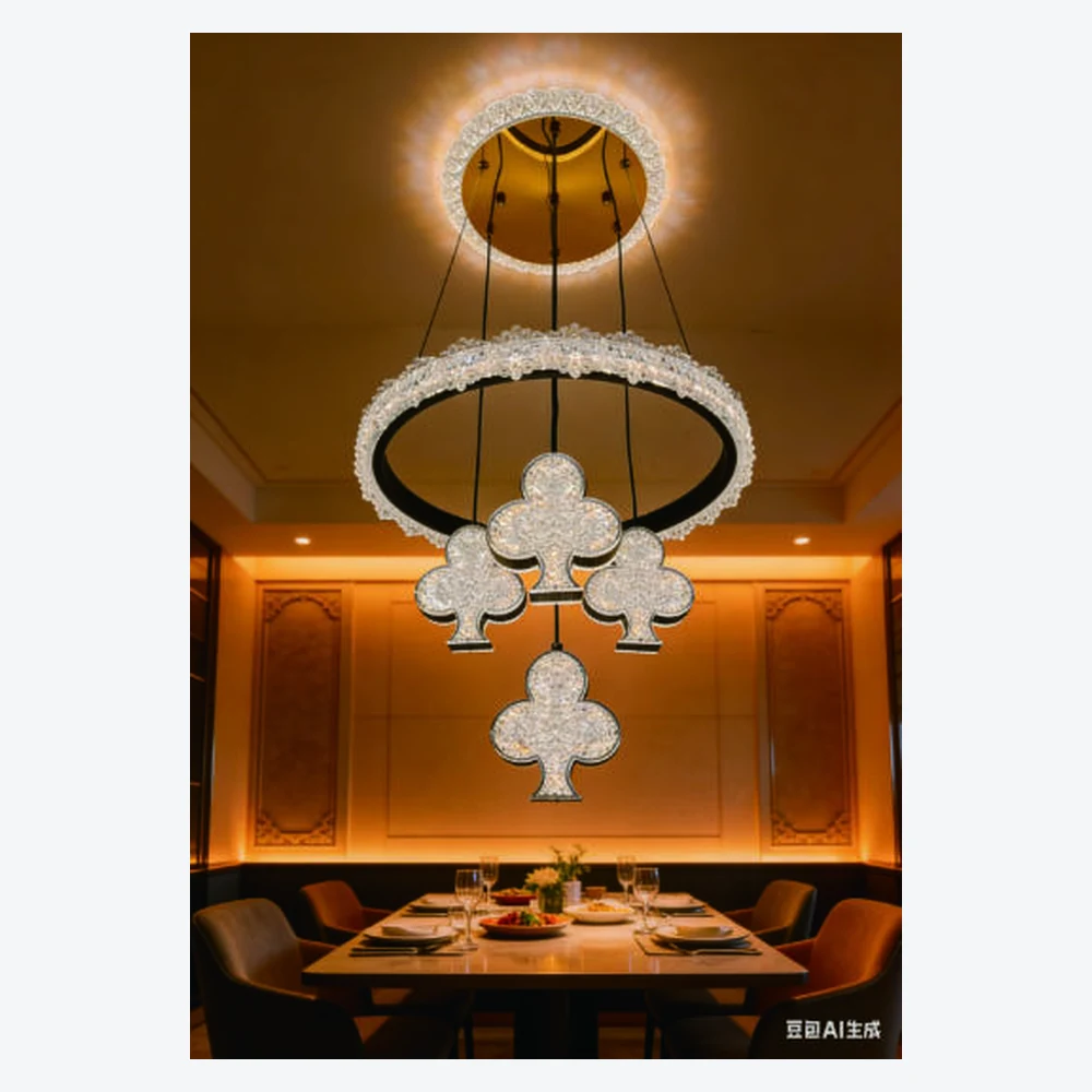Suspension LED décorative pour salle à manger — modèle Y12435