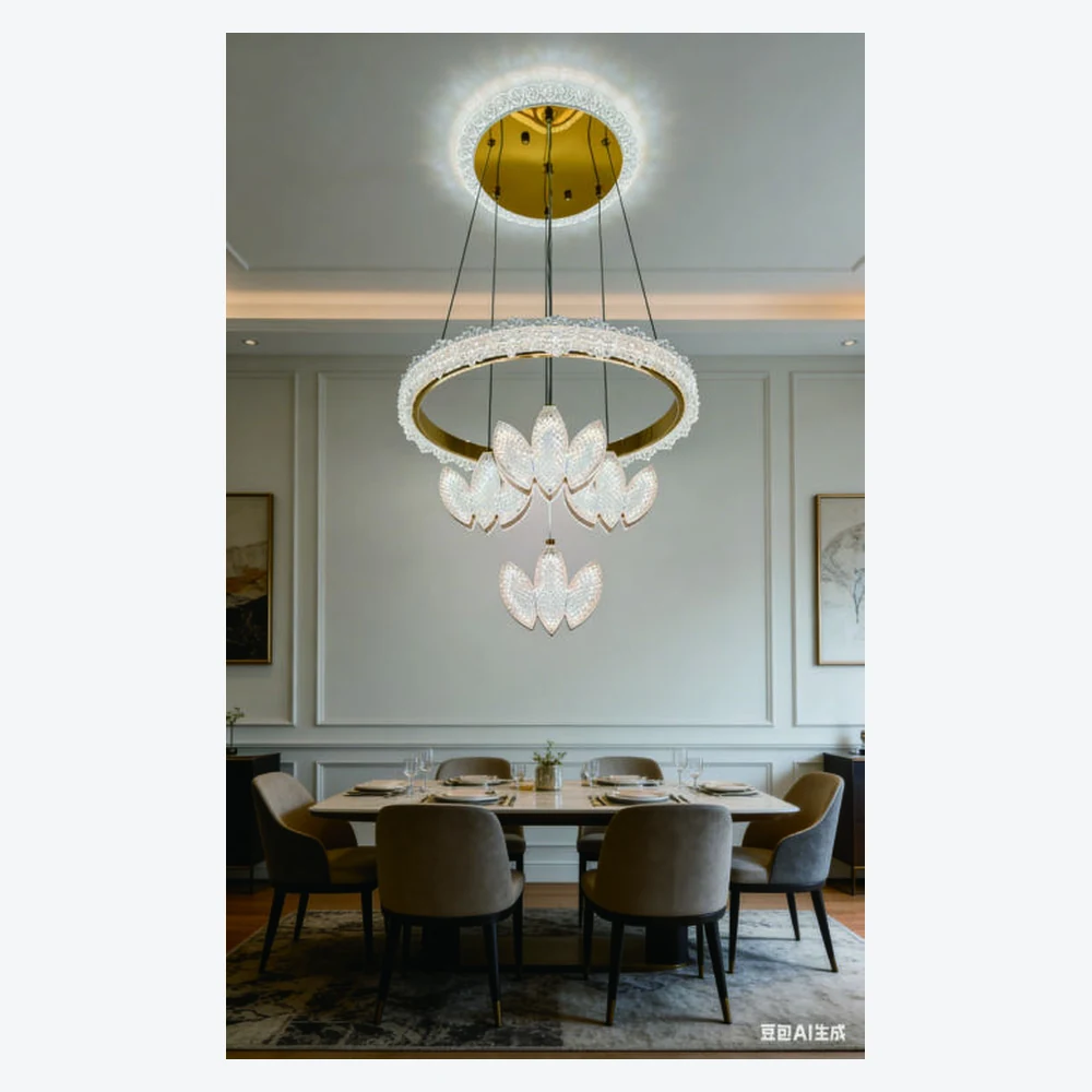 Suspension LED décorative pour salle à manger — modèle Y12439