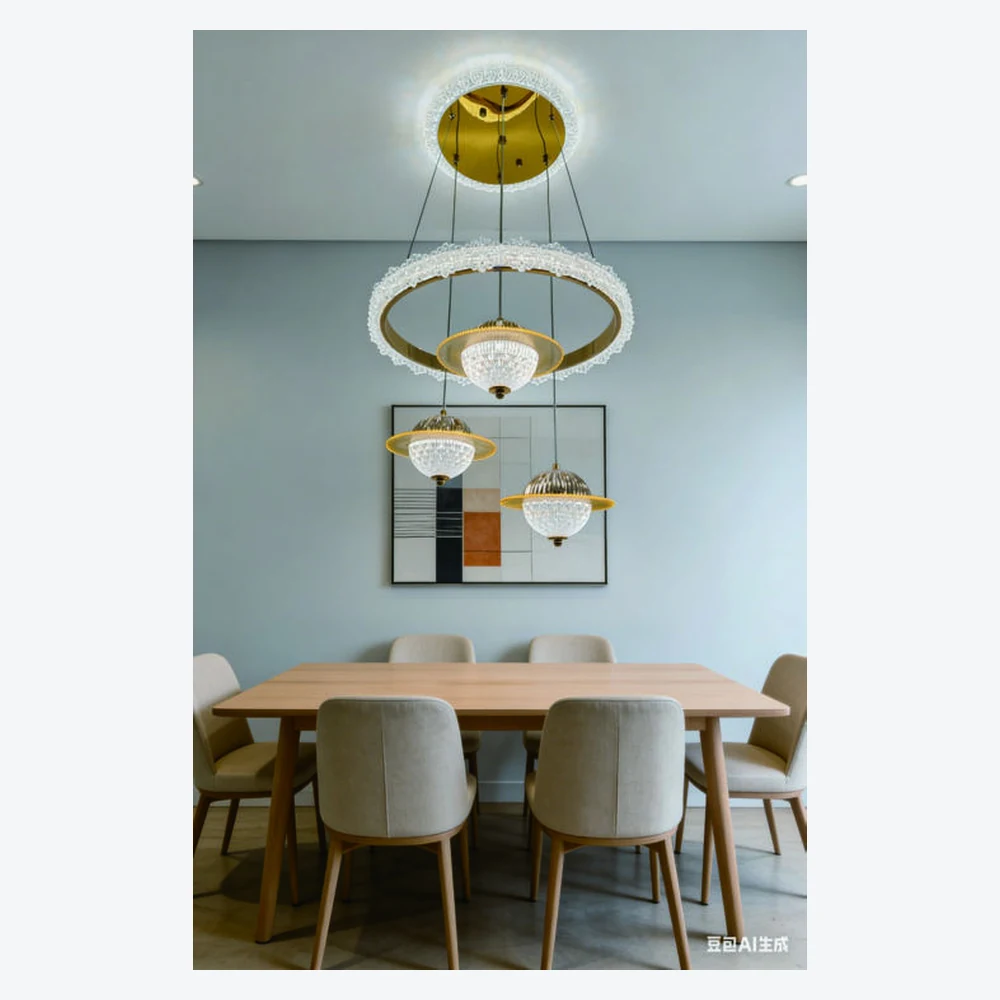 Suspension LED décorative pour salle à manger — modèle Y12441