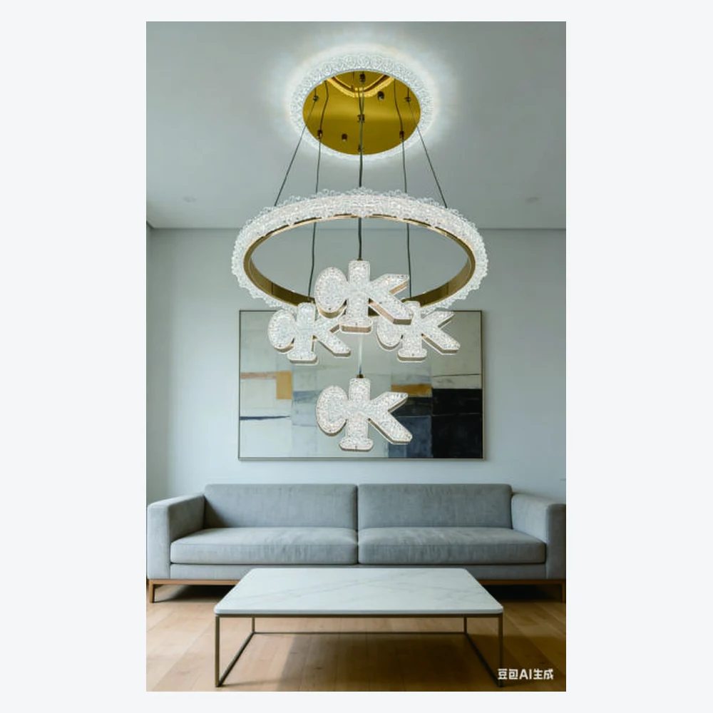 Suspension LED décorative pour salle à manger — modèle Y12443