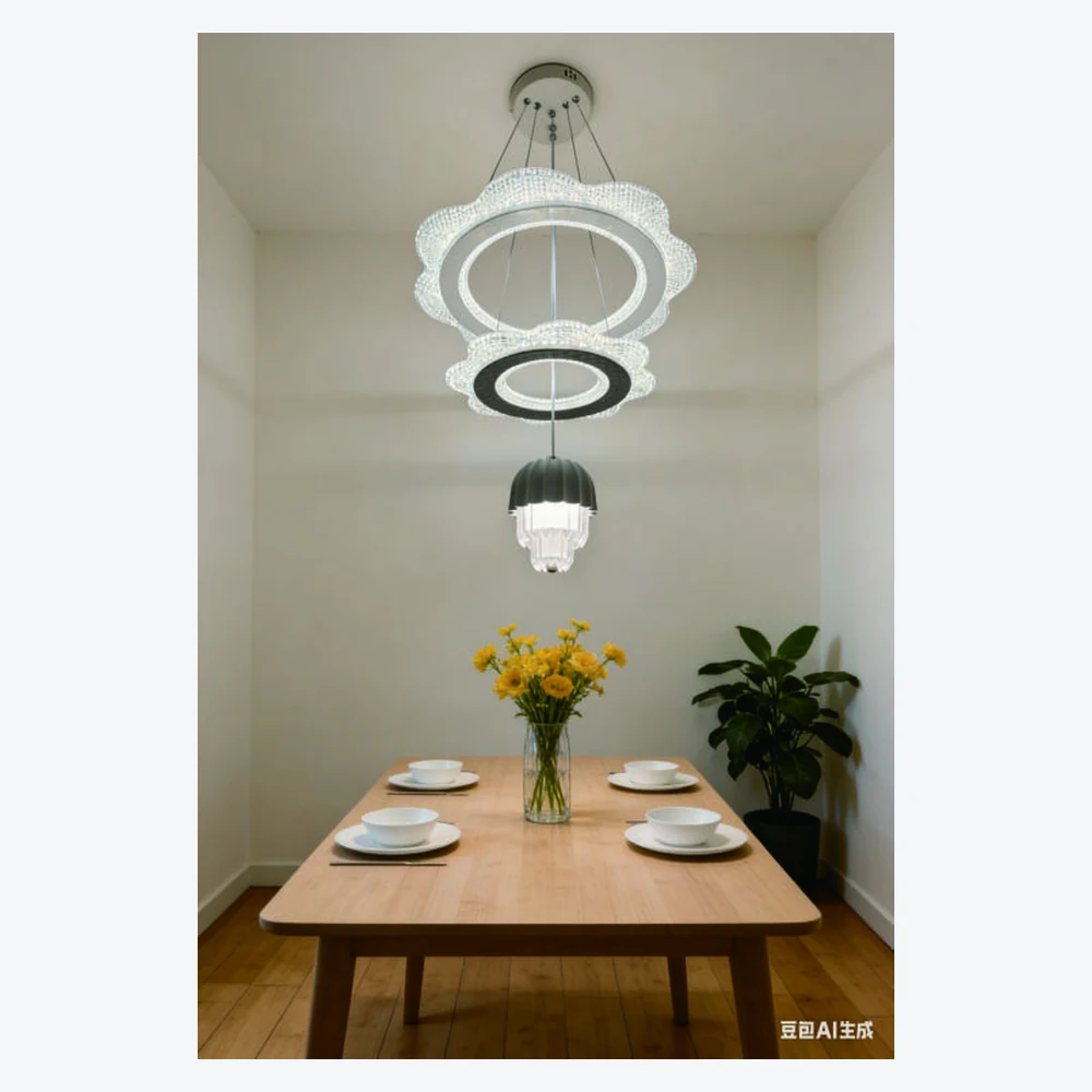 Suspension LED décorative pour salle à manger — modèle Y12453