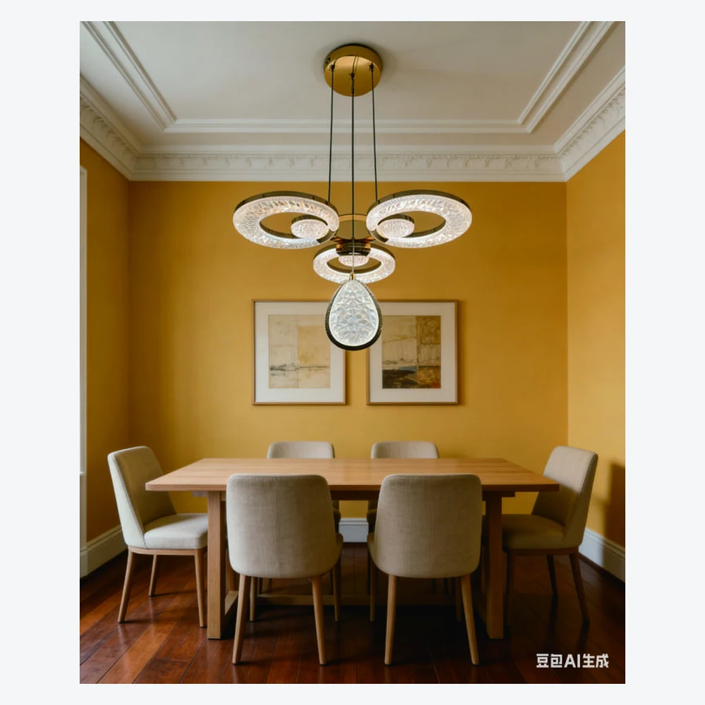 Suspension LED décorative pour salle à manger — modèle Y12466