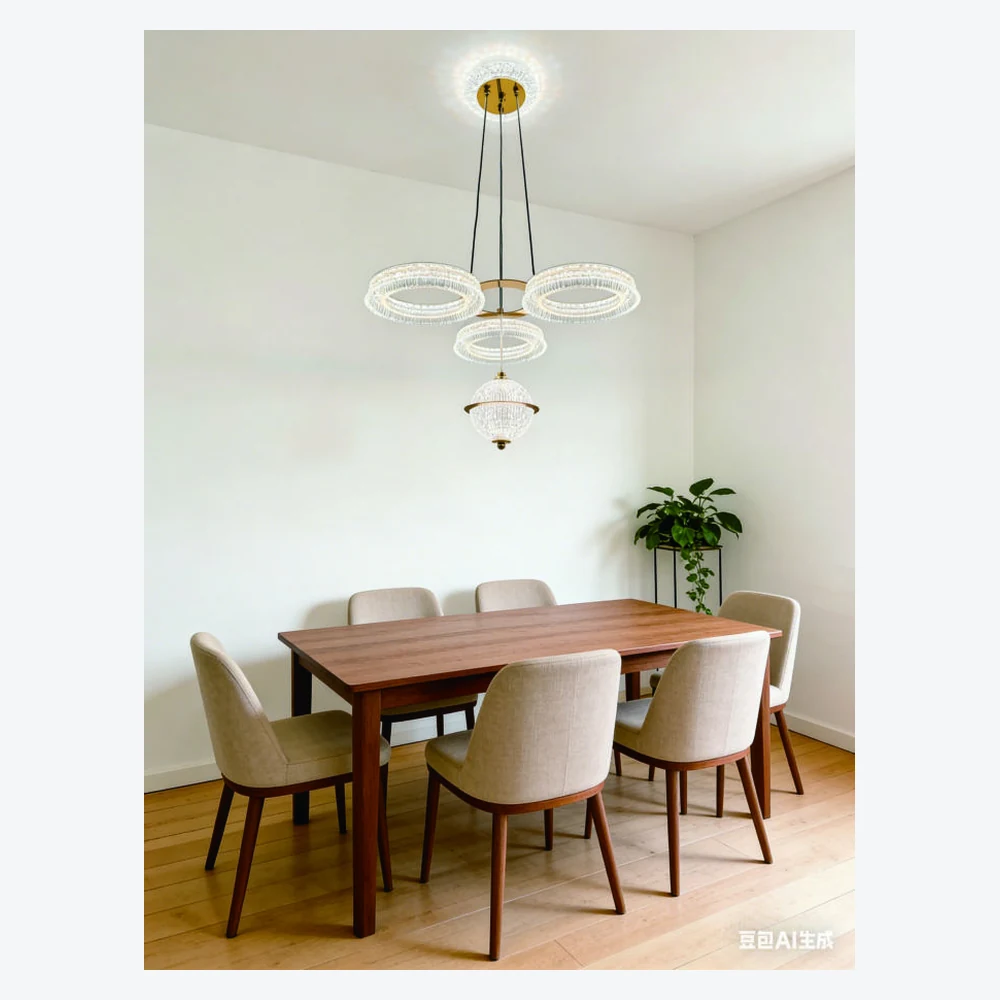 Suspension LED décorative pour salle à manger — modèle Y12474