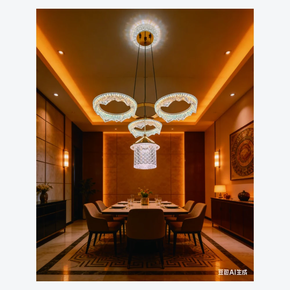 Suspension LED décorative pour salle à manger — modèle Y12475