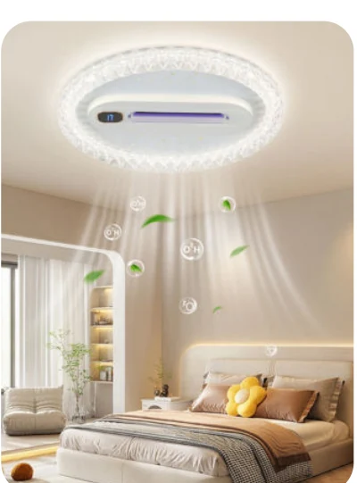 Plafonnier ventilateur décoratif — modèle G60837