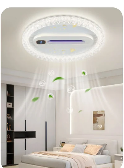 Plafonnier ventilateur décoratif — modèle G60838