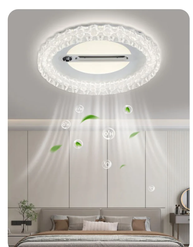 Plafonnier ventilateur décoratif — modèle G60849