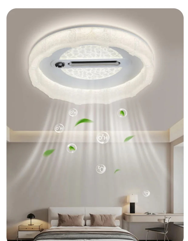 Plafonnier ventilateur décoratif — modèle G60851