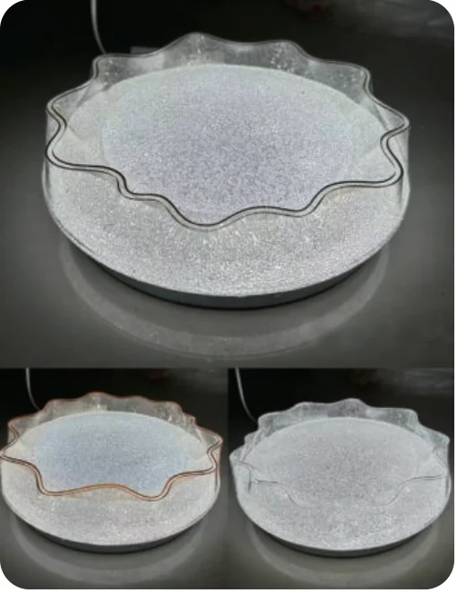 Plafonnier décoratif en plastique — modèle Y65295