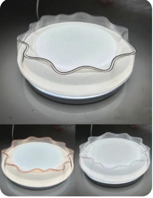 Plafonnier décoratif en plastique — modèle Y65301