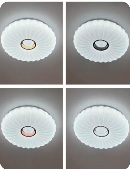 Plafonnier décoratif en plastique — modèle Y65307