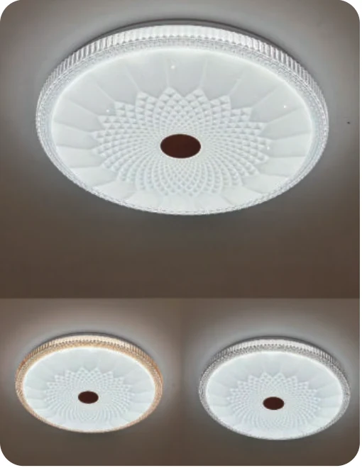 Plafonnier décoratif en plastique — modèle Y65313