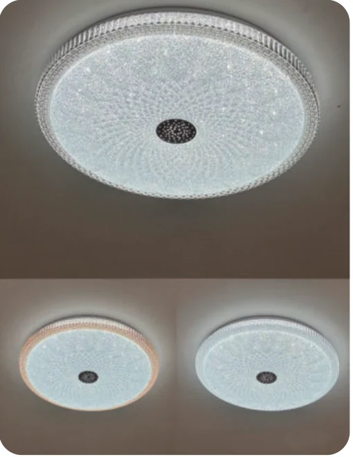 Plafonnier décoratif en plastique — modèle Y65316