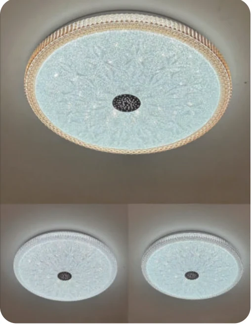 Plafonnier décoratif en plastique — modèle Y65319